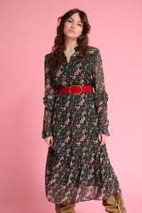 POM AMSTERDAM - Flower Blaze Dress