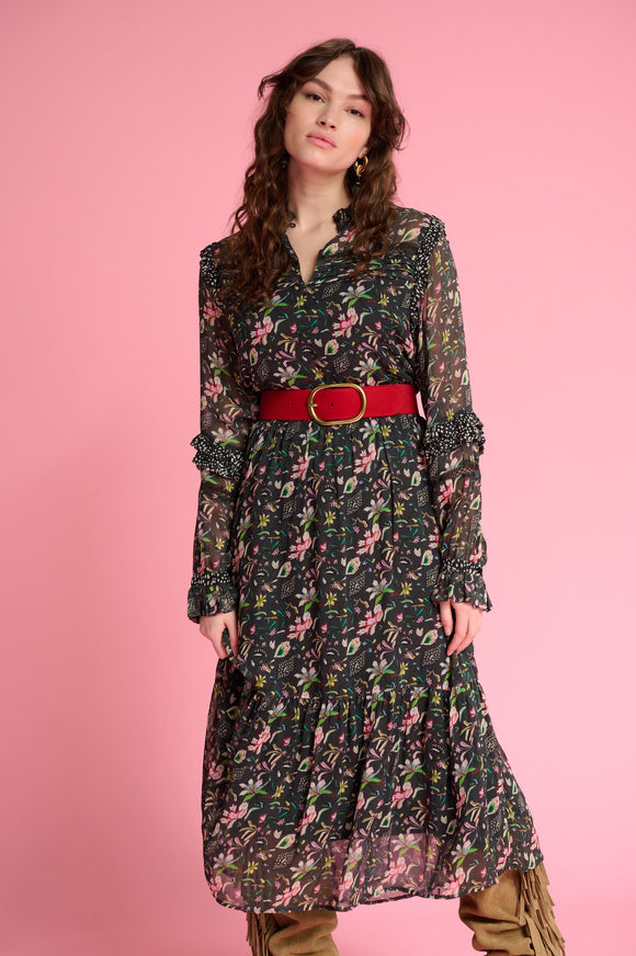 POM AMSTERDAM - Flower Blaze Dress