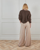 CHALK - Joan Cardigan, Chocolate & Charcoal