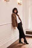 ISSY LONDON - Lena Leopard Faux Fur Jacket