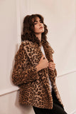 ISSY LONDON - Lena Leopard Faux Fur Jacket