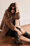 ISSY LONDON - Lena Leopard Faux Fur Jacket