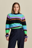 POM AMSTERDAM - Brushed Stripes Pullover