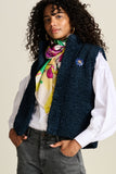 POM AMSTERDAM - Teddy Love Gilet, Navy