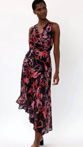 RELIGION - Amber Poppy Red Dress