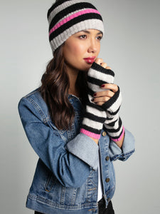 NOOKI - Farah Knitted Stripe Beanie