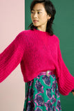 POM AMSTERDAM - Fiery Pink Pullover