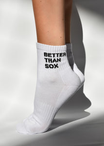 Soxygen - BETTER THAN SOX - Mini Sock (White)