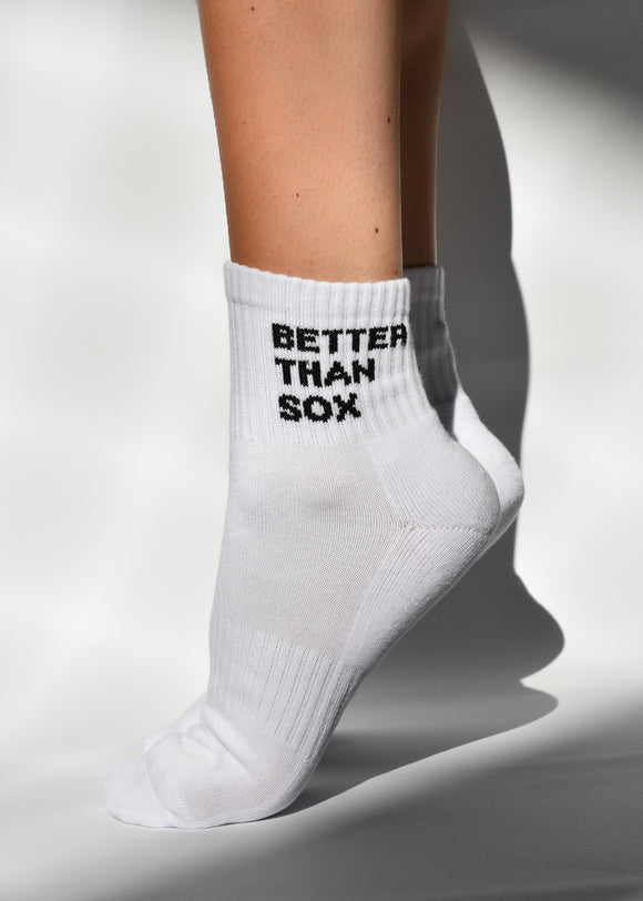 Soxygen - BETTER THAN SOX - Mini Sock (White)