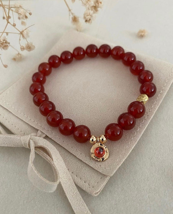 FREE SPIRIT Carnelian Crystal Bracelet