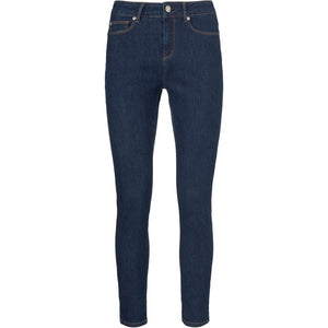 Ivy Copenhagen Alexa Ankle Jeans with Raw Hem Fabric Boutique