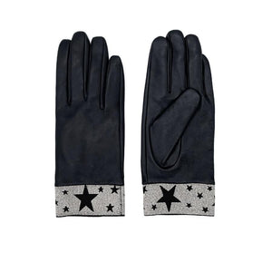 Nooki Star Leather Gloves