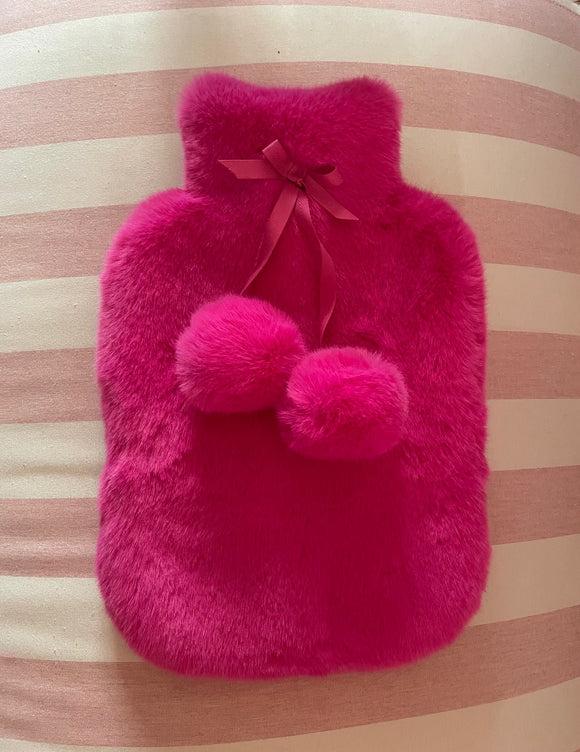 Nooki Lux Faux Fur Hot Water Bottle