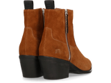 Maruti Alex Cognac Suede Ankle Boots