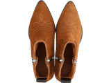 Maruti Alex Cognac Suede Ankle Boots