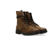 Maruti Anabela Suede Ankle Boots - Green