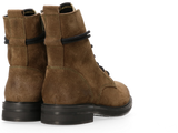 Maruti Anabela Suede Ankle Boots - Green