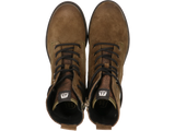 Maruti Anabela Suede Ankle Boots - Green