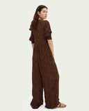 Scotch & Soda Animal Print Jumpsuit