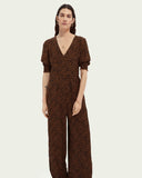 Scotch & Soda Animal Print Jumpsuit