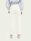 Scotch & Soda Tailored Straight-fit Cotton Jeans - Summer White