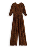 Scotch & Soda Animal Print Jumpsuit