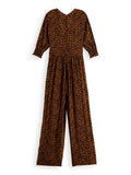 Scotch & Soda Animal Print Jumpsuit