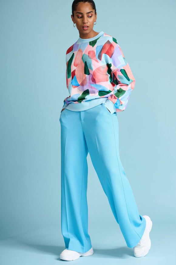 POM AMSTERDAM - Dreamy Blue Trousers