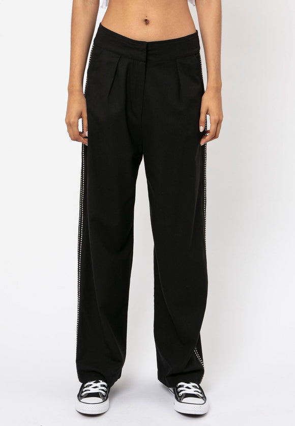 Religion Sunrise Black Trousers