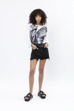 RELIGION Wings Graphic Top
