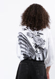 RELIGION Wings Graphic Top