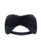 NOOKI - Elsa Faux Fur Headband - Navy