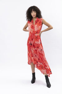 RELIGION Alliance Dress - Deep Sea Coral