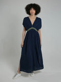 NOOKI - Sasla Smocked Maxi Dress