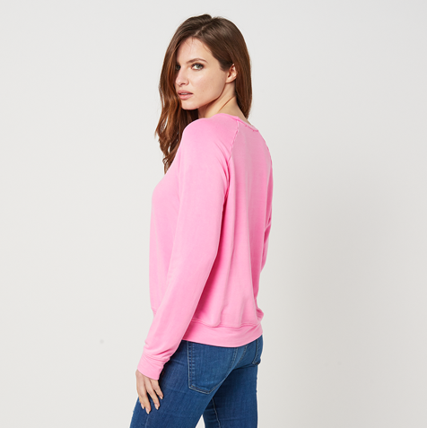 Stripe & Stare HOT PINK Sweatshirt